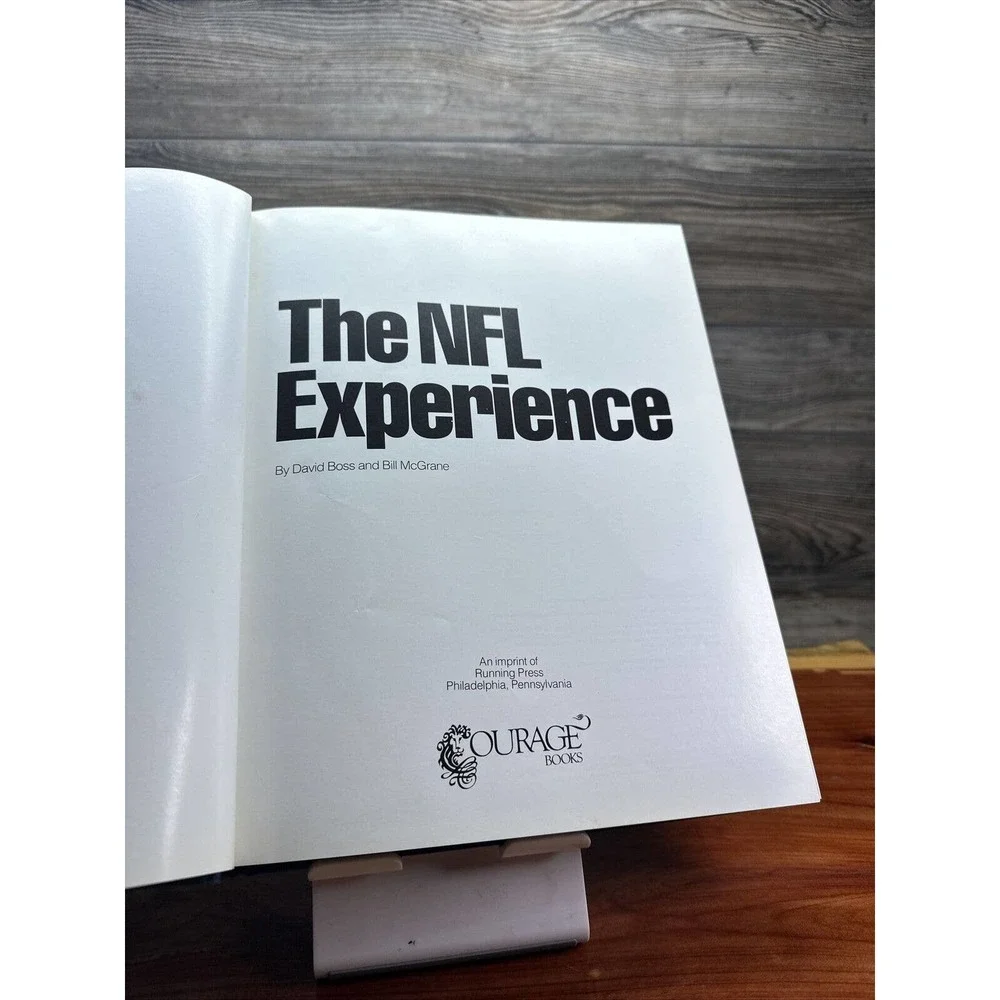 The NFL Experience -1983-1985, hardcover, David Boss-‎ Outrage Books